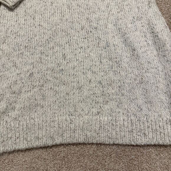 Abercrombie & Fitch Cowl Neck Fair Isle Knit Sweater Dress Womens Small Y2K - Picture 6 of 8